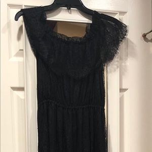 The Koooples Floor Length Lace Maxi Dress